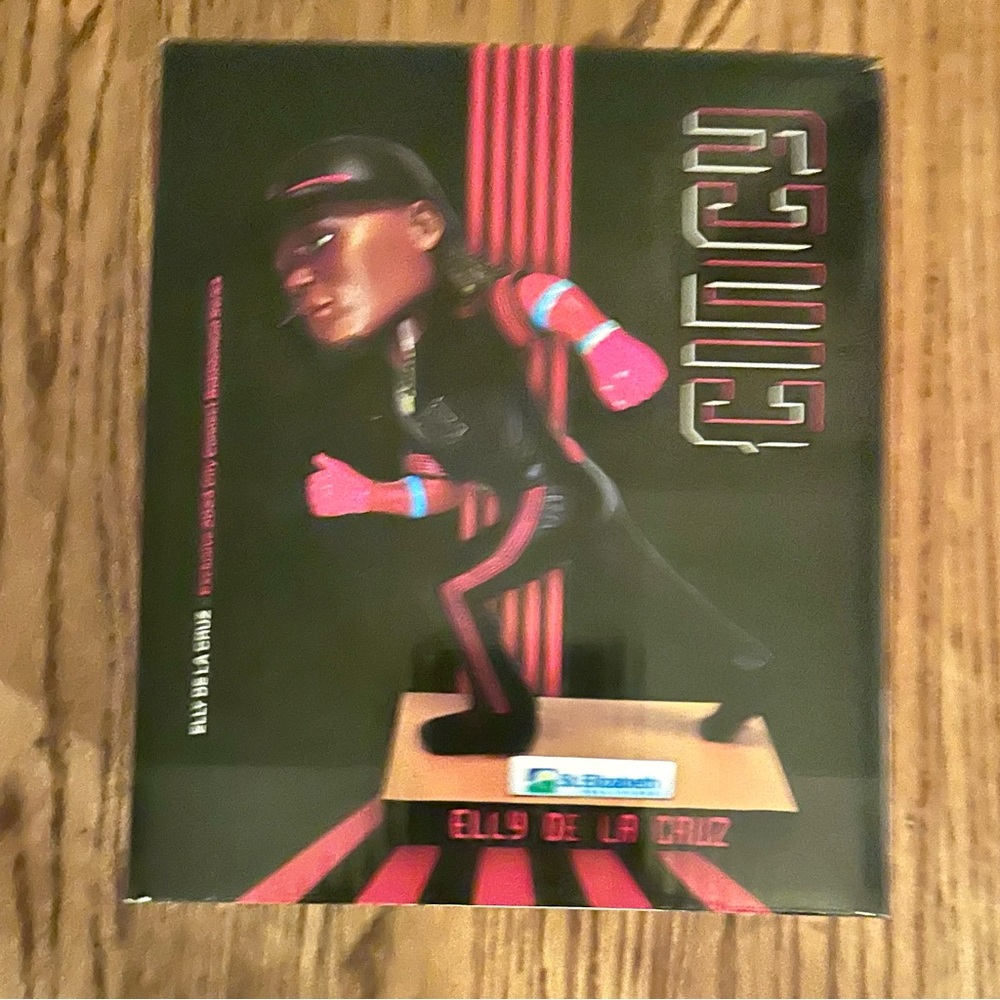 official 2024 Elly De La Cruz City Connect bobblehead